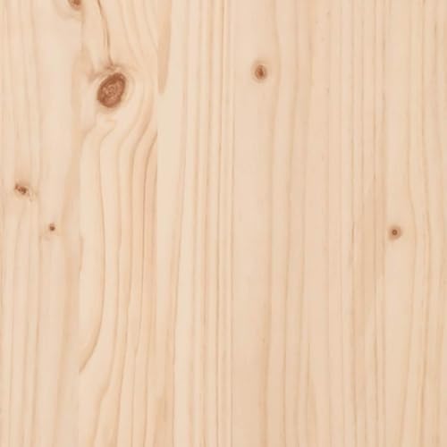 8. Bild von vidaXL Tischplatte Massivholzplatte Holzplatte Ersatztischplatte Holz Platte für Esstisch Couchtisch Gartentisch Ø50x2,5cm Massivholz Kiefer Ø 50 x 2.5 cm