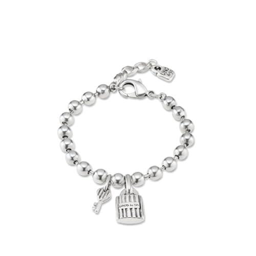 UNOde50 SILVER KEY Bracelet, Sterling Silver-Plated