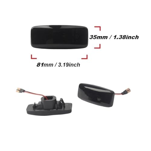 Feu de position latéral LED dynamique Nissan Pulsar clignotant défaillant - 4