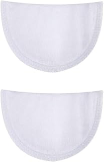1Pair of White Sponge Shoulder Pads Foam Shoulder Pads Shoulder Enhancer Non Slip Shoulder Protectors for Jacket T-Shirt Clothing Dress Sewing Accessories Sewing Notions and Supplies