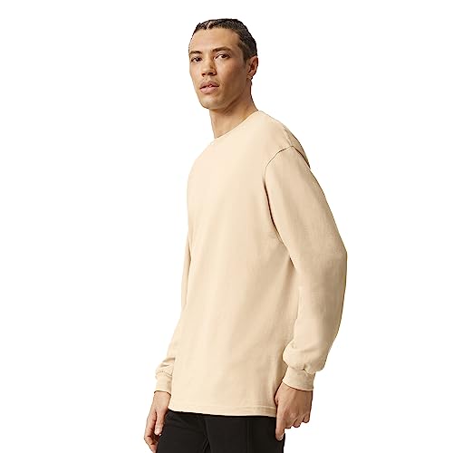 American Apparel Unisex Heavyweight Cotton Long Sleeve T-Shirt, Style G1304, 2-Pack4