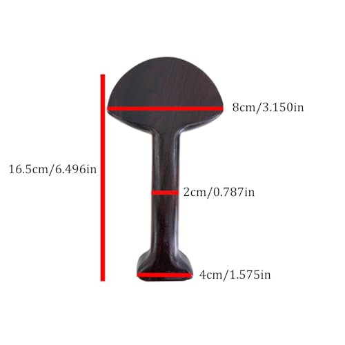 Set de martillo quiropráctico de madera, 3 piezas miniatura 3