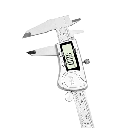 Pied à coulisse numérique haute résolution 0,01 mm avec écran LCD de mesure