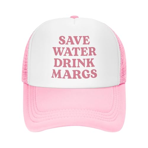 Image of Funny Trucker Hats for Women Hot Pink Funny Gag Baseball Cap for Girls Women Men Hat