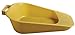Portable, Easy to Clean Fracture Bed Pan with Built-in Handle - Gold 1 Each