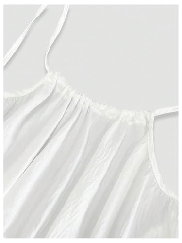 MakeMeChic Women's Open Back Cami Dress Spaghetti Strap Sleeveless Maxi Dresses4