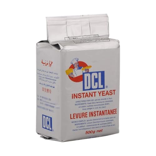 DCL Instant Dried Yeast 500g - LeSaffre SAF Fast-Acting Yeast for Home Baking and Professional Use – Ideal for Bread, Pizza, and Dough Recipes