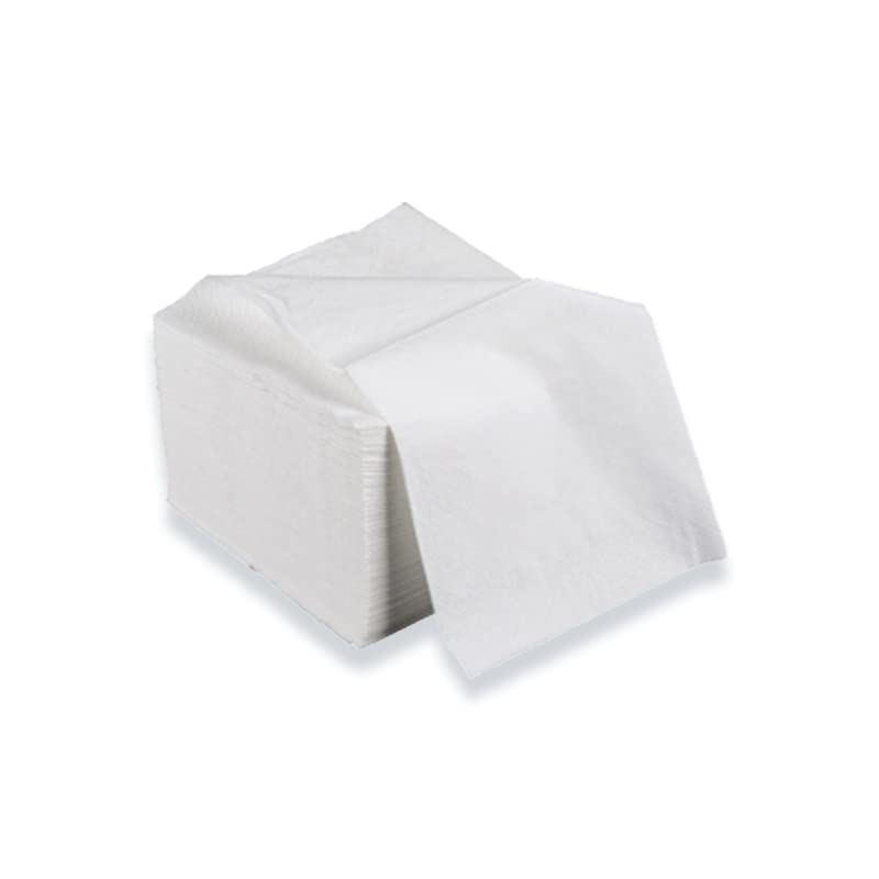 Serviette en papier blanc 30x30 cm jetable pour protéger les tables et servir le pain