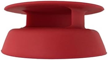 Miniatura 3 de Budley - Estuche para auricularesaudífonos sin enredos, sistema de almacenamiento compacto, de silicona (Rojo, Juego de 1)