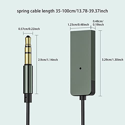 POHOVE Bluetooth V5.0, adattatore da auto
