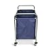 Classroom Basics HL15 Industrial Laundry Cart - Divided Canvas Bag