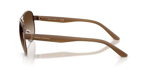 Image of Armani Exchange Mens AX2034S Aviator Sunglasses