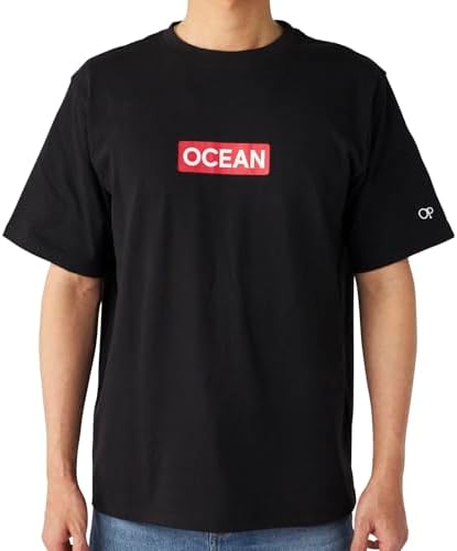 （02:30時点） [オーシャンパシフィック] スポーツ Tシャツ半袖 UVケア ロゴ入り515521 メンズ ブラック