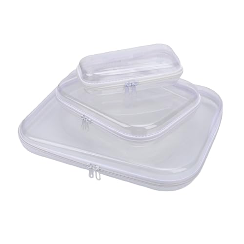 Bolsas de almacenamiento transparentes de carcasa dura compacta 2