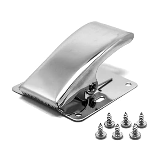 SAMSFX Fish Cleaning Board Tools Fillet Clamp w/Screws Deep-Jaw Fish Tail Clip Board for Scaling Table Bait