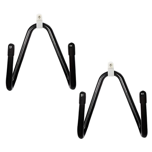 DOITOOL 1 conjunto de ganchos para pendurar na parede de guitarra para prancha de surfe, ganchos par