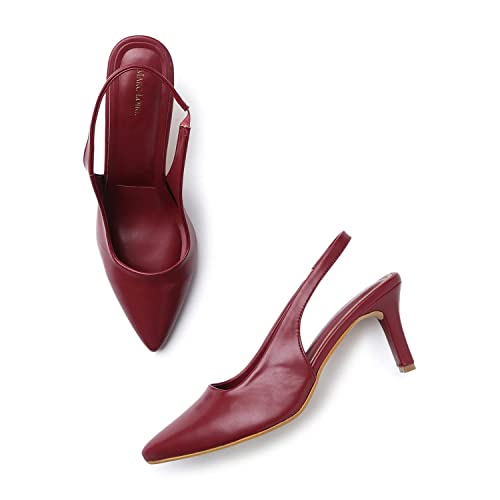 Image of Marc Loire Women's Slip on Casual Solid Pumps Heels