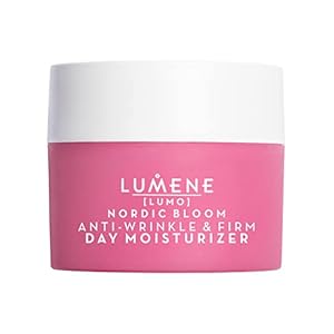 Lumene Anti Wrinkle & Firm Day Moisturizer – Nordic Berry Pre Retinol Day Cream to Reduce Appearance of Fine Lines and Wrinkles – Anti Aging Skin Care Face & Neck Cream (50ml)