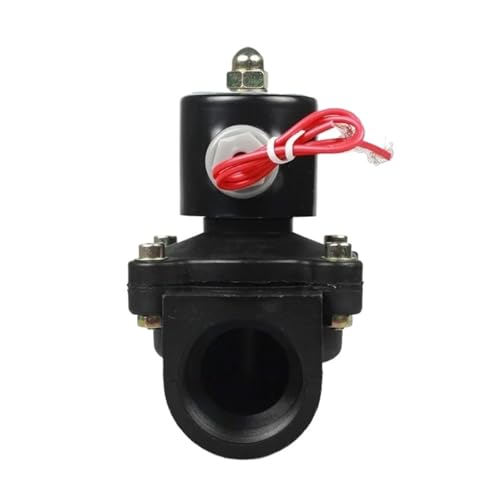 Électrovanne eau normalement fermée DN10 DC 12V vanne plastique coupure - 4