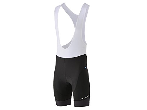 Shimano 2015 Men's Active Pedaling Bib Cycling Shorts - ECWPAPSNS41M (Black - L) Size Large