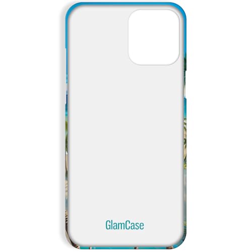 Coque iPhone 12 Pro Max palmiers plage GlamCase protection rigide - 6
