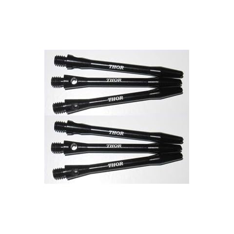 THOR-DARTS ®™ Aluminium shafts 47 mm medium / 35 mm short dart aluminium shafts Cover