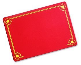 Tapis Classique imprimé Rouge (40 x 27,5 cm)