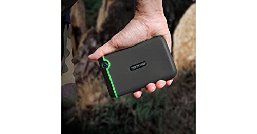 Disque dur externe Transcend 2 To StoreJet 25 M3C Anti-choc - Geekodrome: Boutique d'accessoires geek Sécurité des données