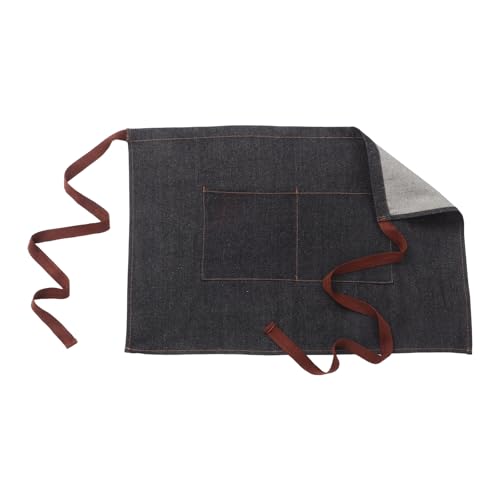 Tablier de serveur en denim professionnel pour serveuse longue