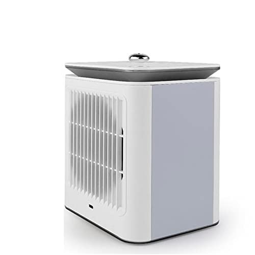 Mini climatiseur portable à 3 vitesses avec veilleuse intégrée pour bureau et maison