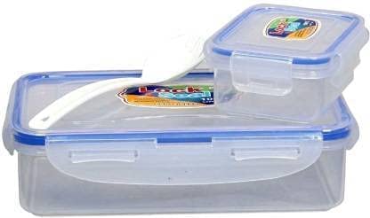 akash(800ml+125ml with1 Folk Spoon 2 Containers Lunch Box 2 Containers Lunch Box (925 ml)