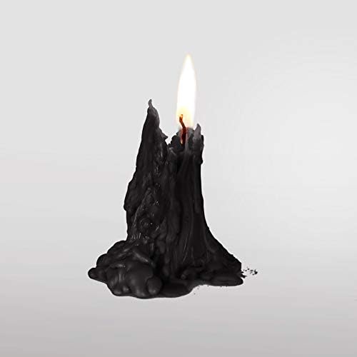 NKlaus - 3x Beeswax Stella of Love - black candle - figurine candle handmade ritual candle drip candles 36316 - Image 3