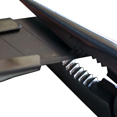 Image of ALLWAY RK7 Soft-Grip 18mm Snap-Off Knife with 3 Stainless Steel Blades | 8 Snap-Off Points