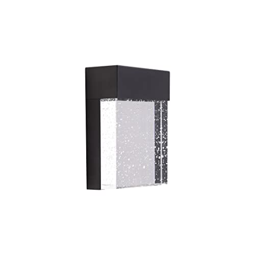 Encuentra la mejor selección de Lamparas para fachadas para comprar hoy. 25 EGLO Venecia - Aplique de pared para exteriores de 7 pulgadas, moderno LED, regulable, impermeable, iluminación de pared para interiores y exteriores, con vidrio semillero, color...