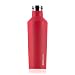 Corkcicle Canteen Collection-Water Bottle & Thermos-Triple Insulated Shatterproof Stainless Steel, 16 oz, Waterman Off Red