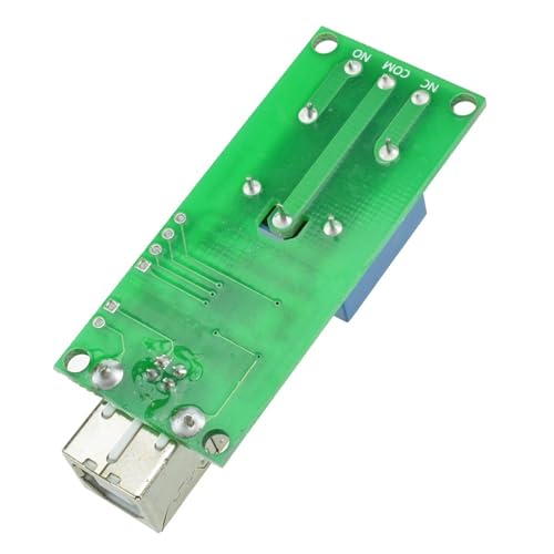Relais USB carré 5V 12V 2 canaux et commutateur de commande PC programmable