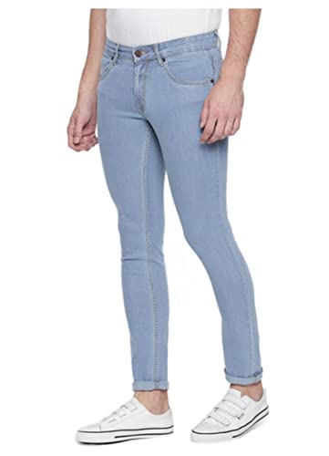 Image of HIGH Star Men Blue Slim-Fit Stretchable Jeans