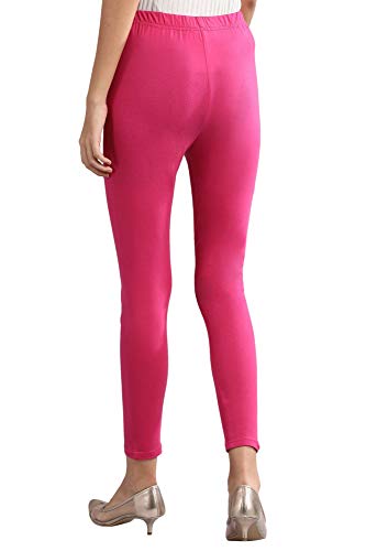 Image of Aurelia Cotton Lycra Strechable Tights for Women | Ankle Length Skinny Leggings for Women | Cotton Leggings for Women | Lycra Leggings for Women | Leggings for Women