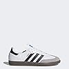 adidas Originals Men's Samba OG Sneaker White/Black/Granite 7