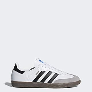 adidas Originals Men's Samba OG Sneaker White/Black/Granite 7