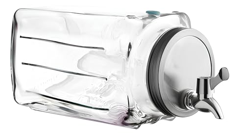 FORNOR 82090 TARRO CRISTAL + GRIFO 3 litros 32.5 x13.