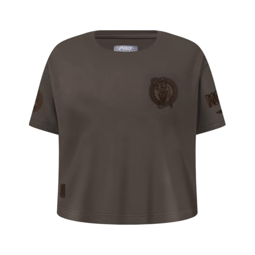 Camiseta NBA gris oscuro de algodón neutral con corte holgado talla M