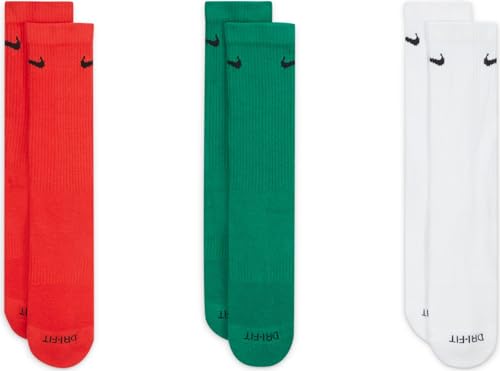 Nike Performance Cushioned Dri FIT Crew Socks 3 Pack4