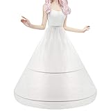 【Material】 Taft, super weich, hautfreundlich, mit einem Gefühl von Leichtigkeit; keine Sorge Unsere Reifenrock bewegen auf die gegenüberliegende Seite. Ultradünn, sehr geeignet für heiße Tage