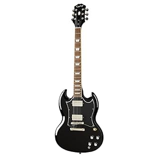 SG Standard Ebony - Les Beatles, Paul McCartney, John Lennon, RIngo Starr, George Harrison