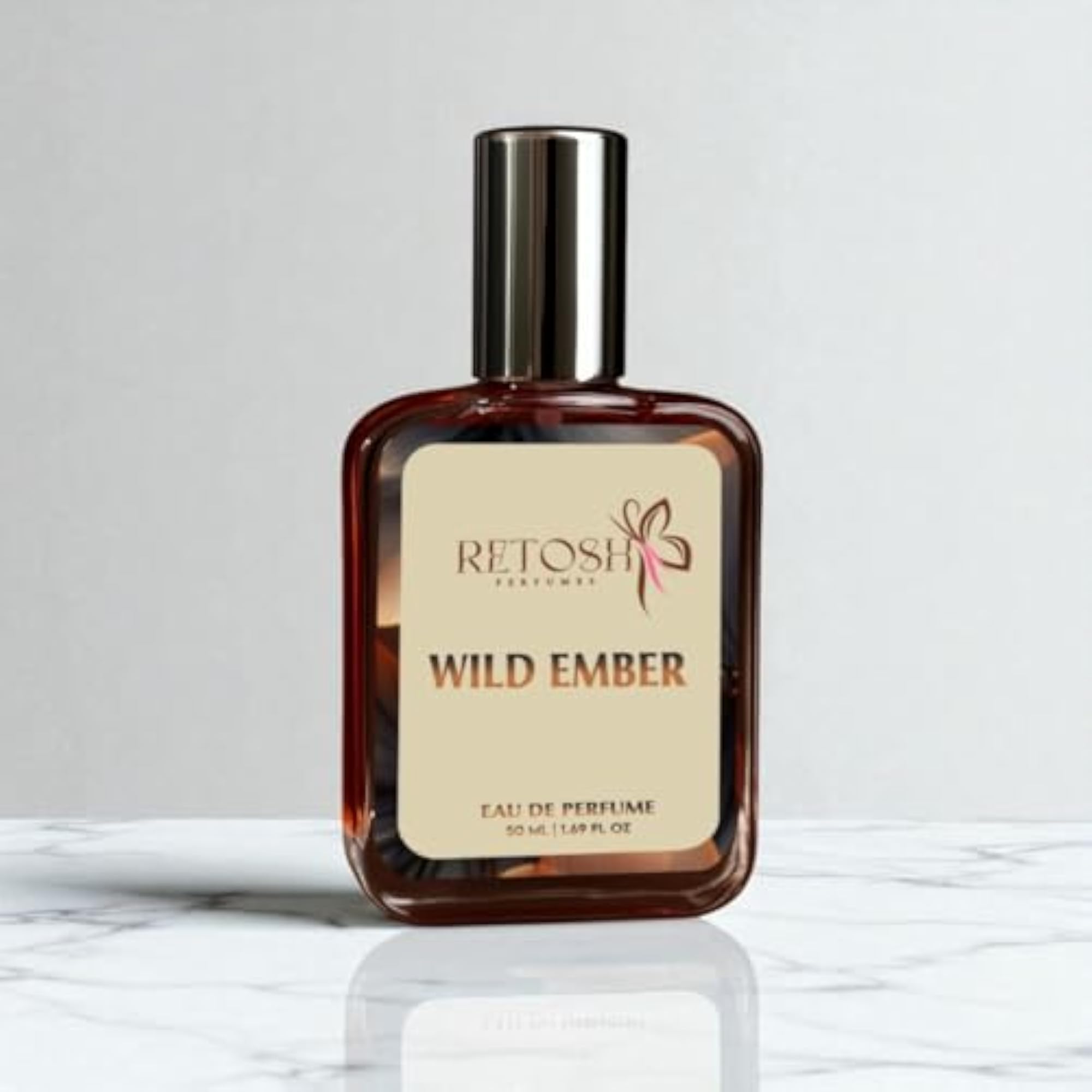 Wild Ember Eau de Parfum 50 ml, Bold Smoky-Floral Fragrance