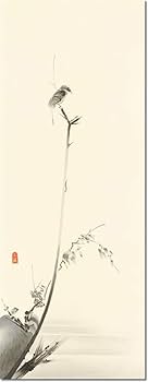 期間限定値下☆掛け軸】アンティーク 掛け軸 枯木百舌鳥 楽天市場