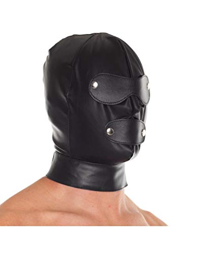 Rimba masque amovible bouche yeux noir contre la lumière jeu de rôle