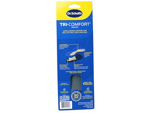Plantillas Dr. Scholls Tri-Comfort Mujer Talla 6-10 3 Pares miniatura 3