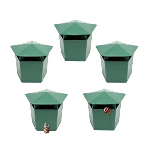 Beslands 5 Pcs Plastic Box 3.9" x 2.4" x 2.8" (Green)